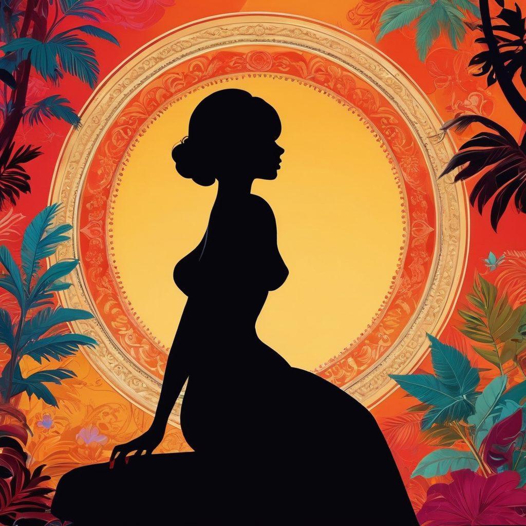 A vibrant and dynamic collage showcasing the evolution from playful animation to sultry adult content, featuring a whimsical animated character blending into an alluring silhouette of a confident woman. The background is a mix of colorful animation frames merging into seductive imagery, with a touch of elegance and sophistication. Highlights of iconic adult content elements add a sense of allure and creativity. artistic blend. vibrant colors. 3D elements.